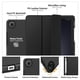 thumbnail image 3 of Funda MoKo para Galaxy Tab A9 Plus de 11 pulgadas 2023 con soporte negro, 3 of 8