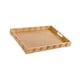 thumbnail image 4 of Bandeja De Bambú Para Servir, Elegante Bandeja Para Servir En La Mesa De Café, Para La Mesa Del Almuerzo O La Cena, 46 X 33 X 5 Cm, 4 of 5