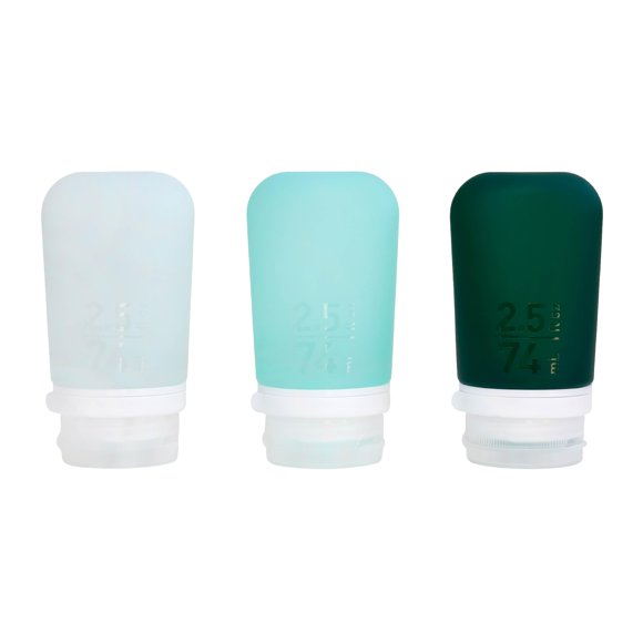 BOTELLA humangear GoToob+ Pack de 3 (74 ml)