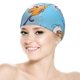 thumbnail image 5 of Hormiga Atómica Gorro de Natación de Licra, Gorro de Baño de Tela Cómoda, Gorro Elástico Antideslizante para Hombres, Mujeres y Niños, 5 of 6