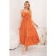thumbnail image 1 of Maxi Vestido Mujer Largo Liso Tirantes Ajustables Eventos Fiesta 3361, 1 of 3