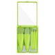 thumbnail image 1 of Xiao Hua Juego de 5 Piezas de Brochas de Maquillaje Portátiles para Viaje, mini Juego de Brochas de Maquillaje Multifuncional, Caja de Juego de Brochas de Maquillaje con Espejo, Verde, 1 of 4