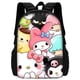 thumbnail image 1 of Cute Kuromi My Melody Sanrios Child Backpacks Boys and Girls Student Birthday Gift School Bags Unisex Camping Durable Rucksack, 1 of 3