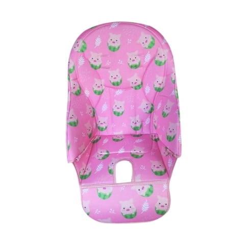 Magideal - Funda Para Silla De Comedor De Bebé, Protector De Silla Portátil De Tela Oxford, Alfombrilla Para Silla De Comedor, Funda De Cojín Elevador Para Niños Rosa