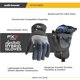 thumbnail image 2 of Guantes de trabajo Wells Lamont FX3 Slip-On Medium Extra Grip, 2 of 6