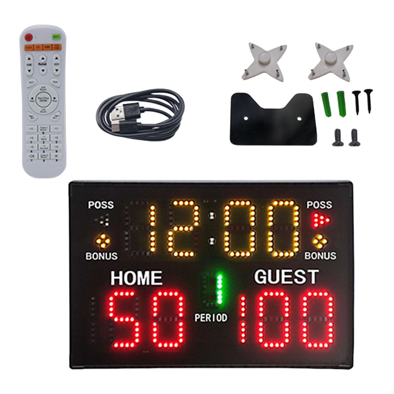 Ioensy - Marcador Digital De Mesa Con Batería Para Tenis De Interior