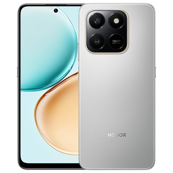 Smartphone Honor X7d Meteor Silver 8GB + 256GB