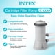 thumbnail image 3 of Bomba de filtro de cartucho Intex C1000 Krystal Clear 3785LPH, 3 of 9