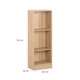 thumbnail image 2 of Librero Moscu 2 Repisas Olmo 40X112 Cm, 2 of 6