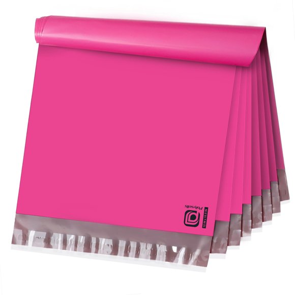 Sobres de Polietileno POLYSELLS 31x39 cm Rosa 100 unidades