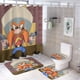 thumbnail image 1 of Set de Cortina de Baño de 4 Piezas Desmarcar Yosemite Sam, 1 of 6