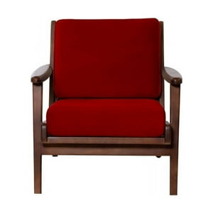 Latam Home - Sitial Neuss Tela Velvet Burdeo