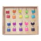 thumbnail image 4 of 10x Color Montessori Coincidencia De Llaves Y Cerraduras Coloridas Conjunto 10 Cerraduras Y Bandeja, 4 of 5