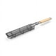thumbnail image 3 of 1pc BBQ Grill With Wooden Handle, Barbecue Grilling Basket, Steak Kebabs/Sausage/Hot Dog Grilling Basket, BBQ Accessory, 3 of 4