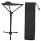 thumbnail image 2 of Silla Alta Slacker Taburete Plegable Portátil Asiento Para Viajes Jardín Negro, 2 of 3
