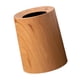 thumbnail image 1 of Bote De Basura De Grano De Madera, Cesto De Basura Doméstico Para Interior Y Exterior, Ba?o, Dormitorio L Marrón, 1 of 5