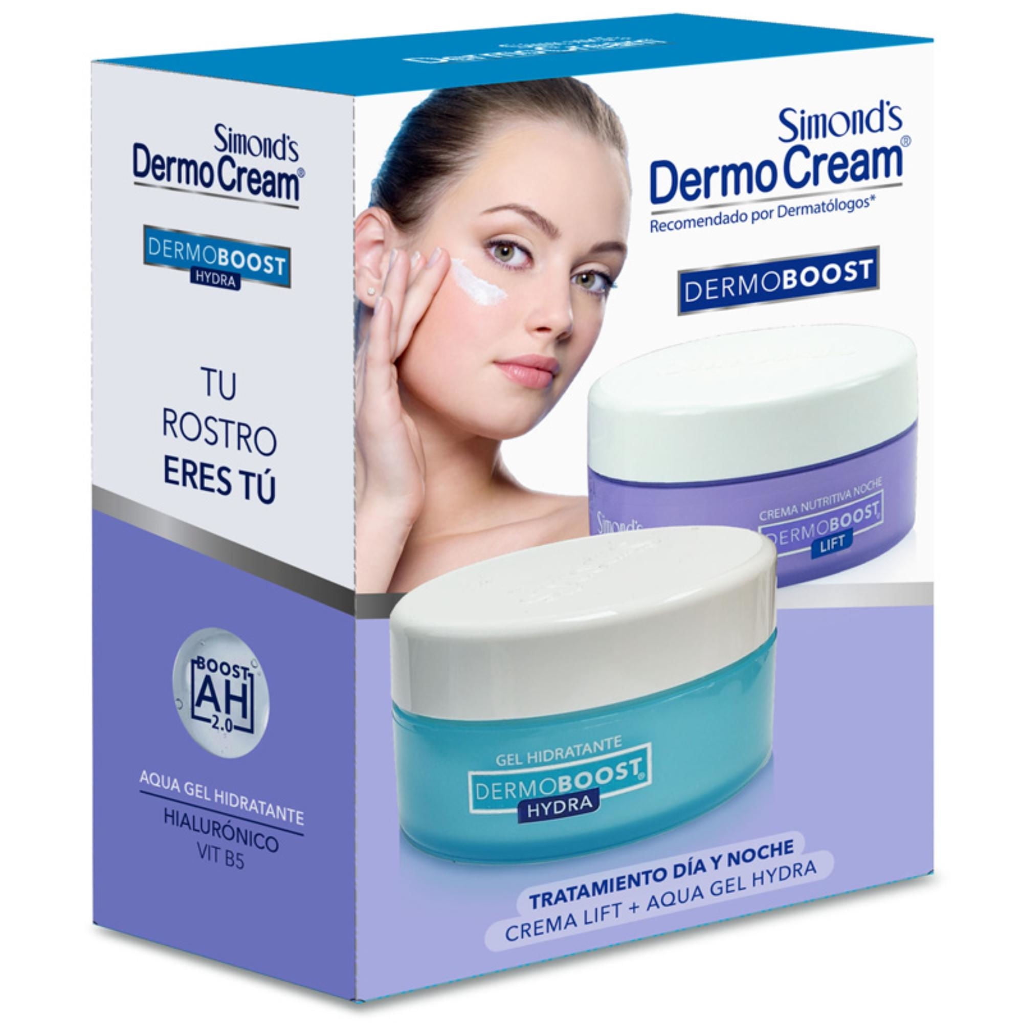 Estuche Tratamiento Día Y Noche 100 ml DermoCream-DermoBoost