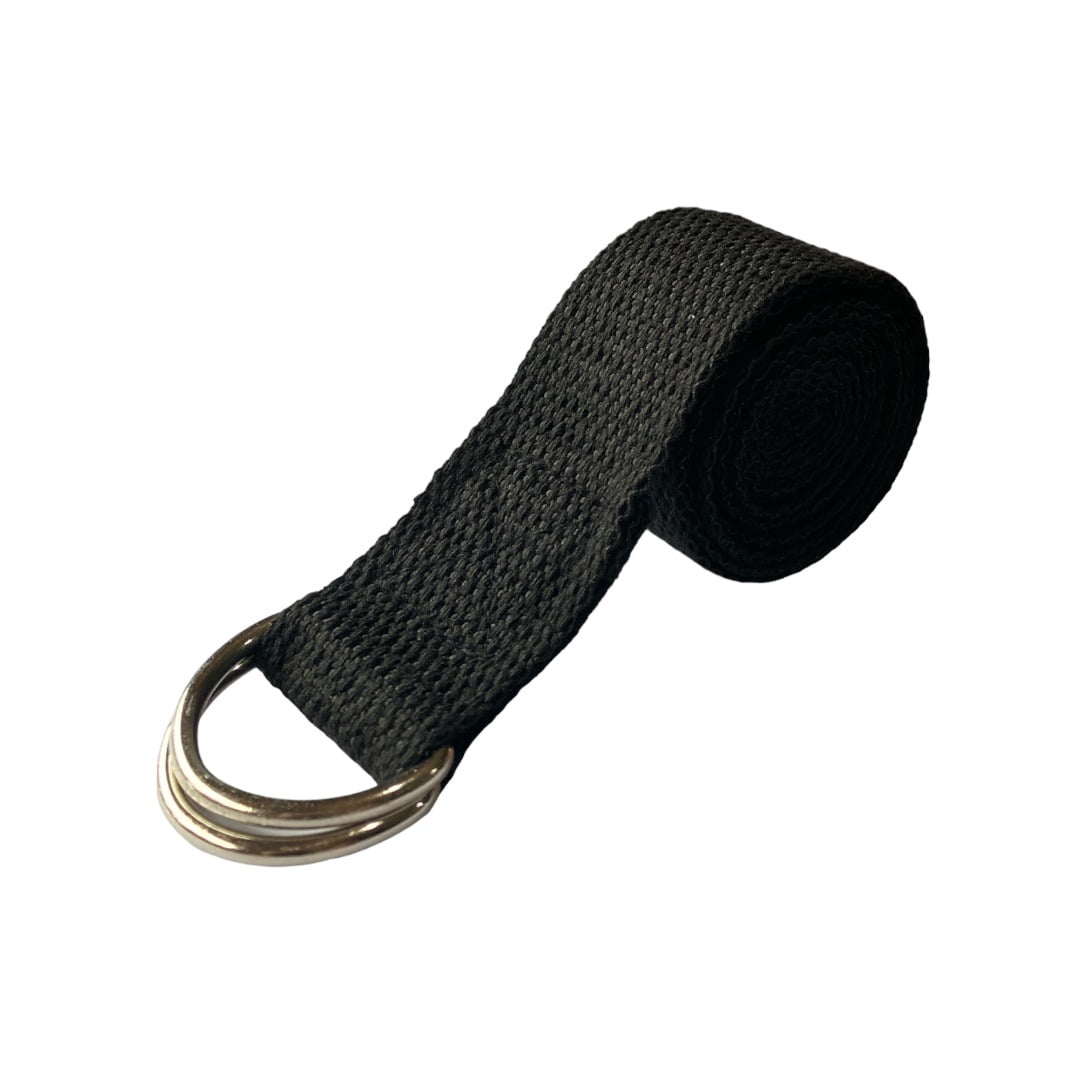 Gymhome - Correa De Estiramiento Para Yoga Y Pilates Negra