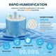 thumbnail image 3 of Paquete de 4 filtros humidificadores Colorfullife HAC504 para Honeywell, 3 of 6