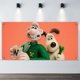 thumbnail image 2 of Película Sin Título de Wallace y Gromit Fondo Temático Pancarta Suministros de Decoración para Fiesta de Cumpleaños, Decoración de Fondo de Fiesta Personalizado,150x90cm, 2 of 6