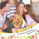 thumbnail image 5 of Tarjeta de felicitación 3D con ramo de flores desplegable Joyvine para mujer, 5 of 7