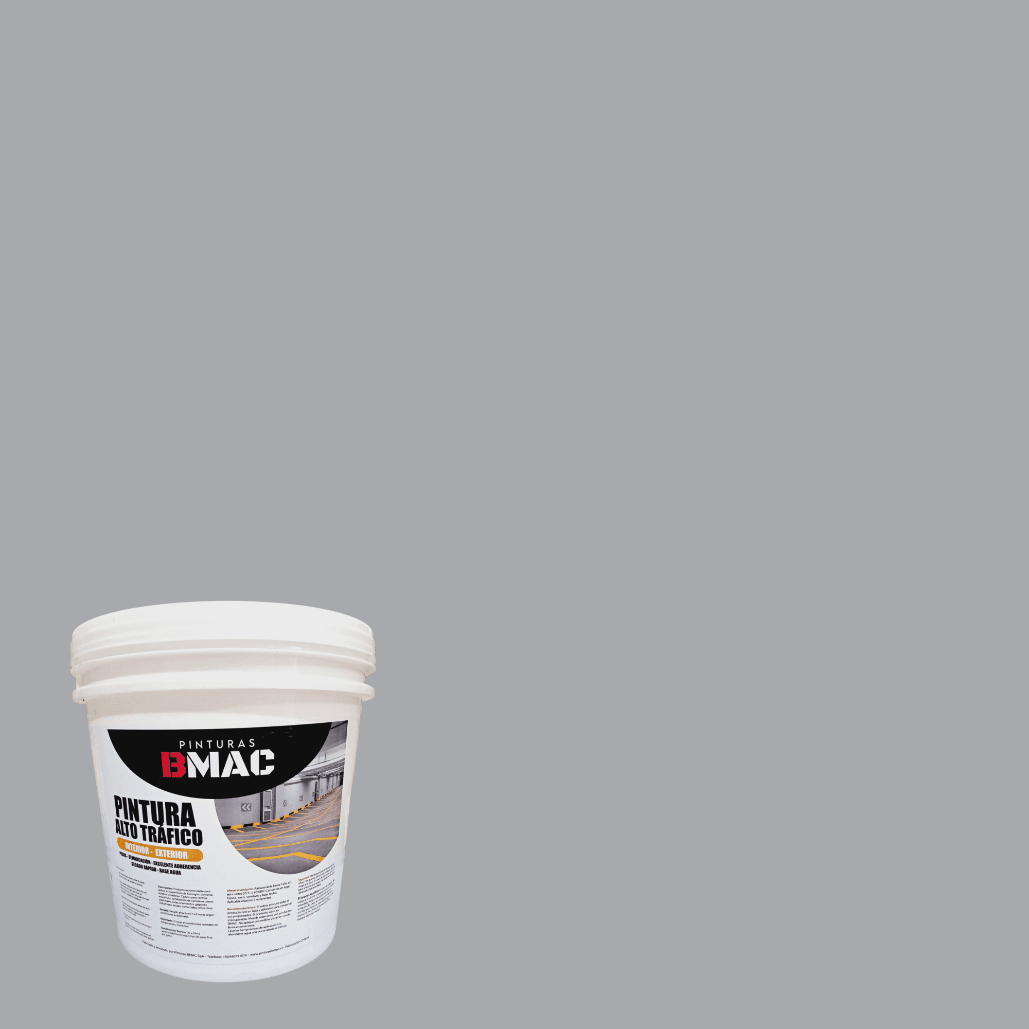 Bmac - Pintura Alto Trafico Gris Tineta