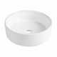 thumbnail image 1 of Lavamanos Redondo Sobreponer Loza 042AB Blanco Brillante | 36x12 cm, 1 of 6