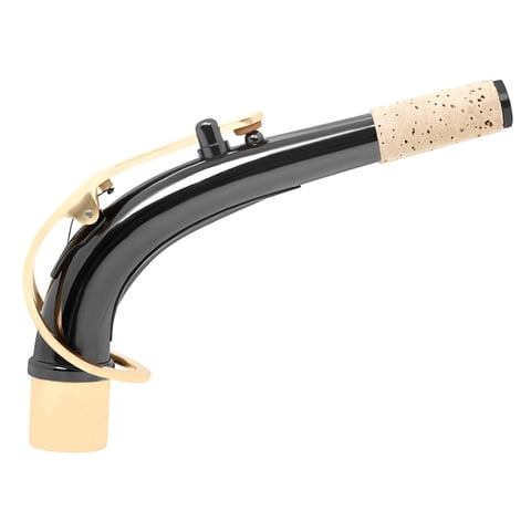Bothyi - Cuello De Saxofón Alto, Pieza De Repuesto Duradera Para Saxofón, Latón Para Saxofón Alto, Dorado