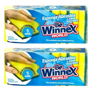 Pack Esponja Abrasiva Be Winnex 10U