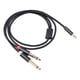thumbnail image 4 of Cable 3,5 Mm 1/8 TRS A Doble 6,35 Mm 1/4 TS Cable Divisor Y 1 M, 4 of 5