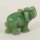 thumbnail image 2 of Adorno Estatuilla Elefante Decorativo De La Buena Suerte Verde Claro, 2 of 2