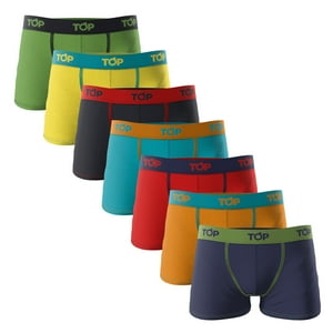 Top - Bóxer Niño Algodón Pack 7 C1 Talla 8