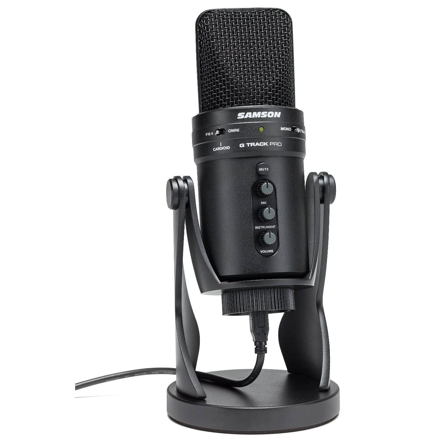 Microfono Condensador Usb Samson G-track Pro