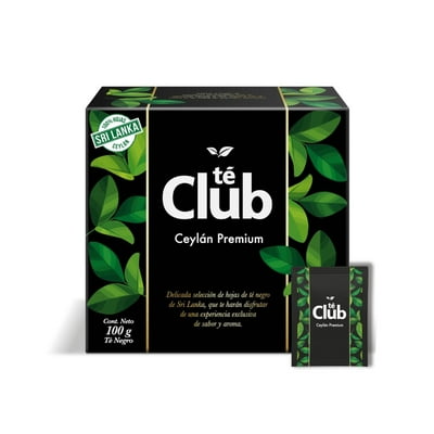 Té Premium Caja 50 Bolsitas 50 Un Té Club
