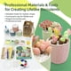 thumbnail image 2 of Kit de manualidades Microland Crafty Clay para suculentas y elaboración de flores, 2 of 8