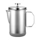 thumbnail image 1 of Cafetera De Prensa Francesa De 1000 Ml Con Filtro Para Cocina, Cafetería, Camping, Color Plateado, 1 of 5