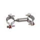 thumbnail image 1 of Conector De Camper Para Exteriores, Soporte De Doble Cabezal, Retenedor De Soporte Fijo De 3,8 Cm A 4cm Y 6cm, 1 of 5