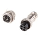 thumbnail image 2 of Par GX16 4Pins Impermeable Macho Hembra Panel Metal Aviación Cable Conector, 2 of 5