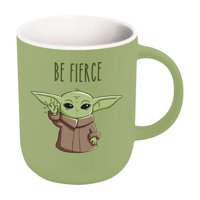 Taza Para Capuchino Star Wars Grogu Be Fierce 473 Ml