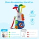 thumbnail image 2 of Juego de golf para niños pequeños PJG de plástico para niños de 1 a 5 años con carrito, 2 of 7