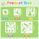 thumbnail image 2 of Plantillas Bsenhe 48 piezas para manualidades de pintura infantiles, 2 of 8