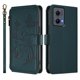 thumbnail image 2 of Funda Cartera Mariposa para [Motorola Edge 2024 5G] con Soporte y Cremallera Verde oscuro, 2 of 6