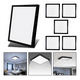 thumbnail image 1 of 6 Panel Led 60x60cm Sobrepuesto Cuadrado 48w Luz Fría Negro, 1 of 6