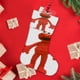 thumbnail image 4 of Elmo Tema: Calcetines de Navidad, fino lino blanco para colgar en escaleras y chimenea, decoración navideña para el hogar, regalo de Navidad. 45cm × 32cm, 4 of 5
