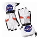 thumbnail image 2 of Guantes de astronauta Aeromax ASG-Med blancos con parches de la NASA, 2 of 4