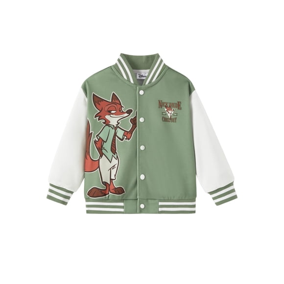 Chaqueta Disney Zootopia Nick Wilde Varsity Bomber 3T para niños
