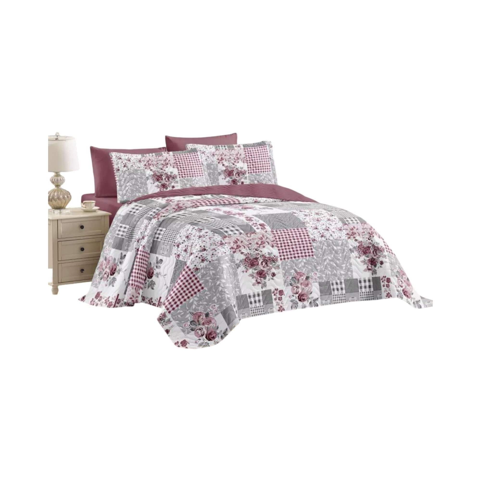 Tengfei - Cubrecama Quilt Verano King