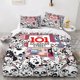 thumbnail image 1 of 101 Dalmatians Duvet Cover Pillowcase, Bedding Set, Boys & Girls Home Bedroom Duvet Cover 3 Piece Set 175x220cm Bed Sheets, 1 of 5