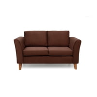 Barra Design - Sofá Ema 2C Felpa Café