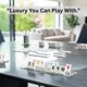 thumbnail image 4 of Juego de Fichas Rummy Luxe & Legend con Soportes Acrílicos, 4 of 6